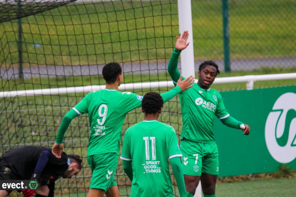 U19N - Trois buts et trois points pour l'ASSE face à Béziers