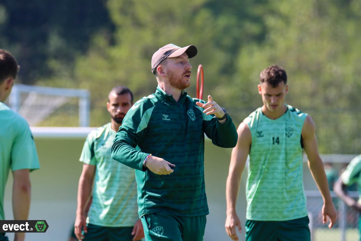 ASSE - Des absents, des retours et un nouveau visage à l'entrainement  #ASSE