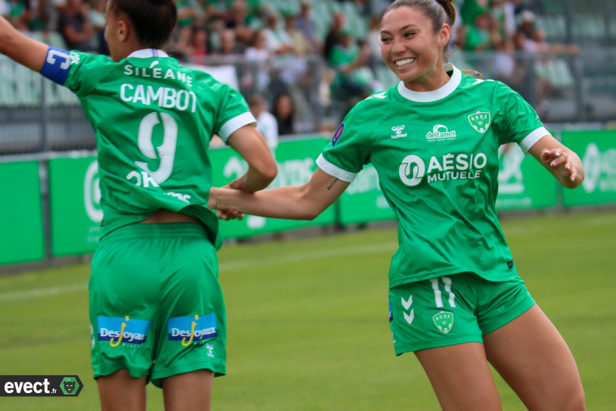 ASSE - Les Vertes soignent leur entrée et s'imposent face à Roubaix #ASSE