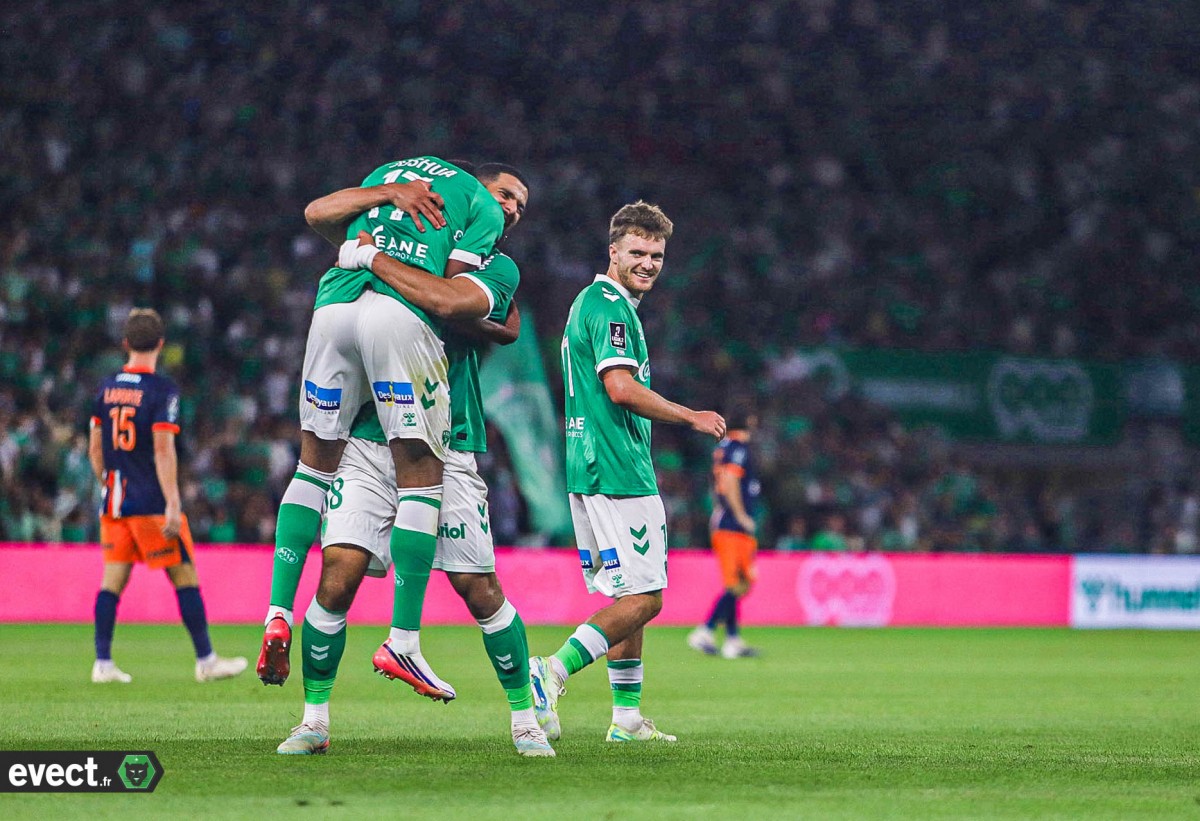 📸 L'album photos de la victoire des Verts contre le MHSC #ASSE