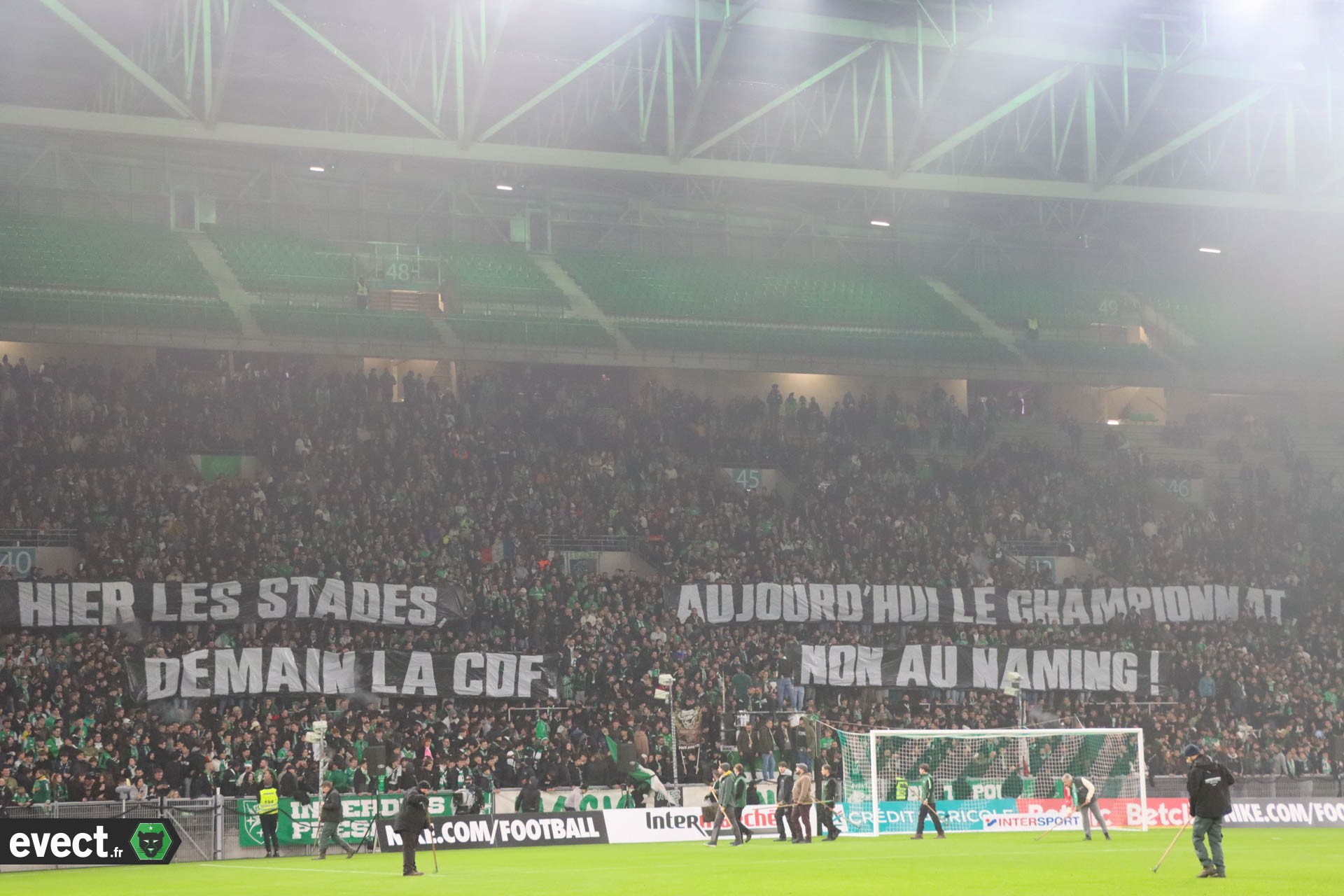 Les MF91 déplorent l'installation du naming au sein du foot français #ASSE