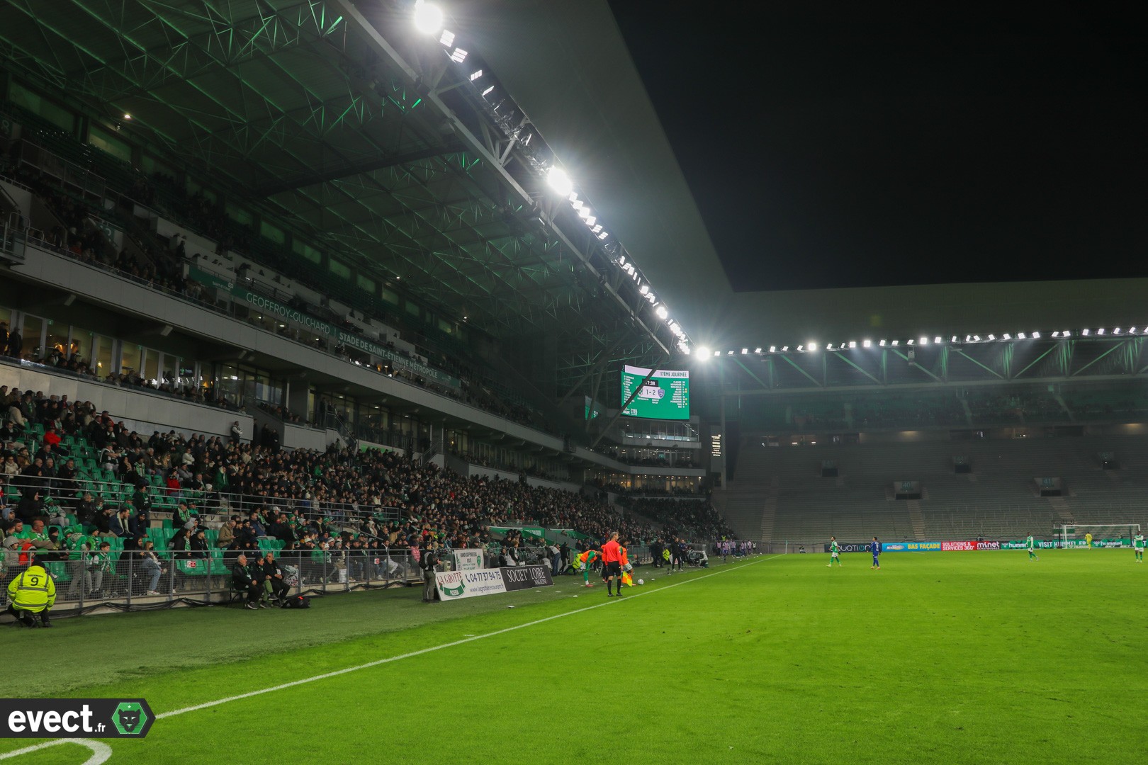😵 ASSE - En Ligue 2, 34% du public se trouvait à Geoffroy-Guichard #ASSE