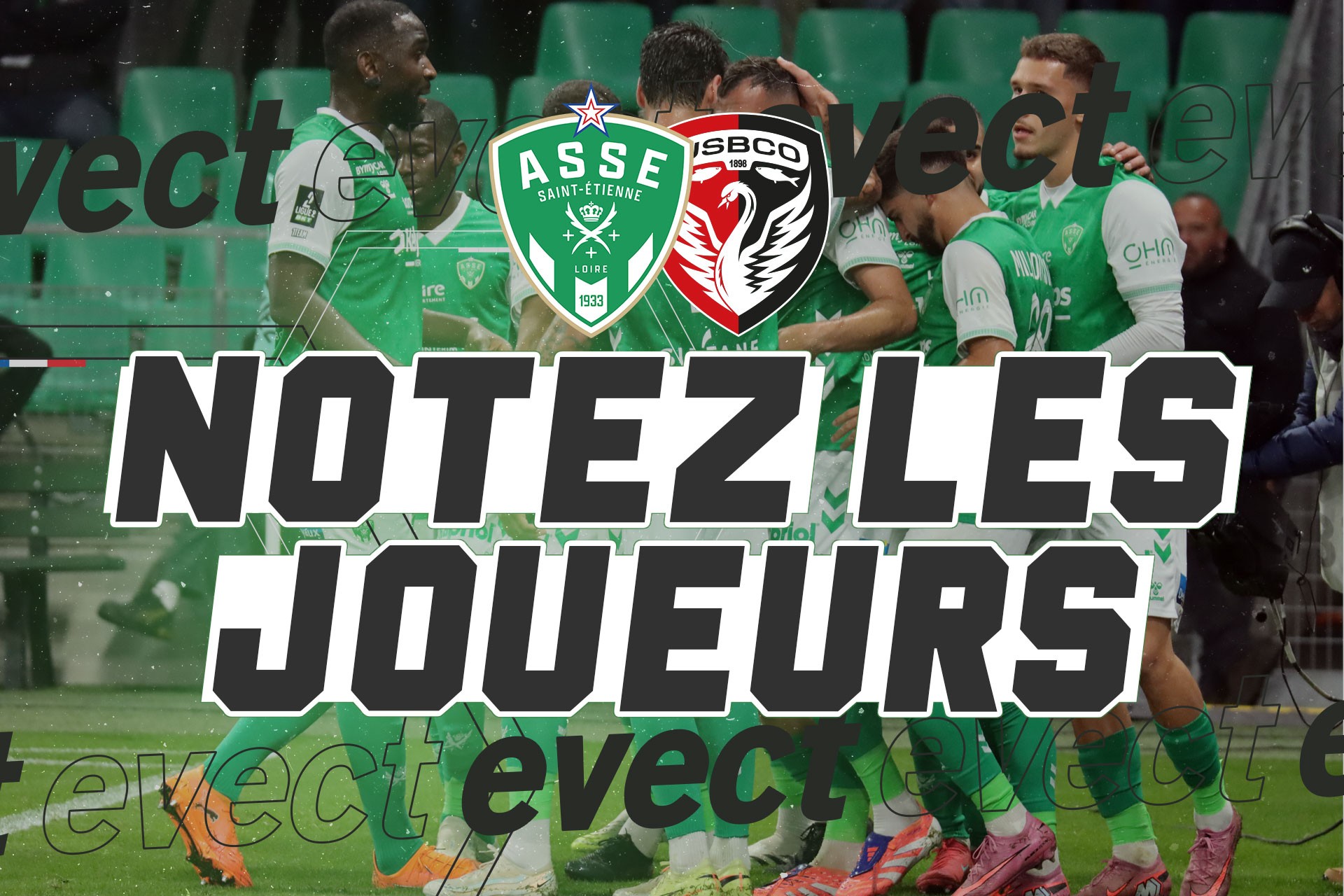 📝 Ligue 2 - Notez les joueurs après ASSE - Boulogne #ASSE