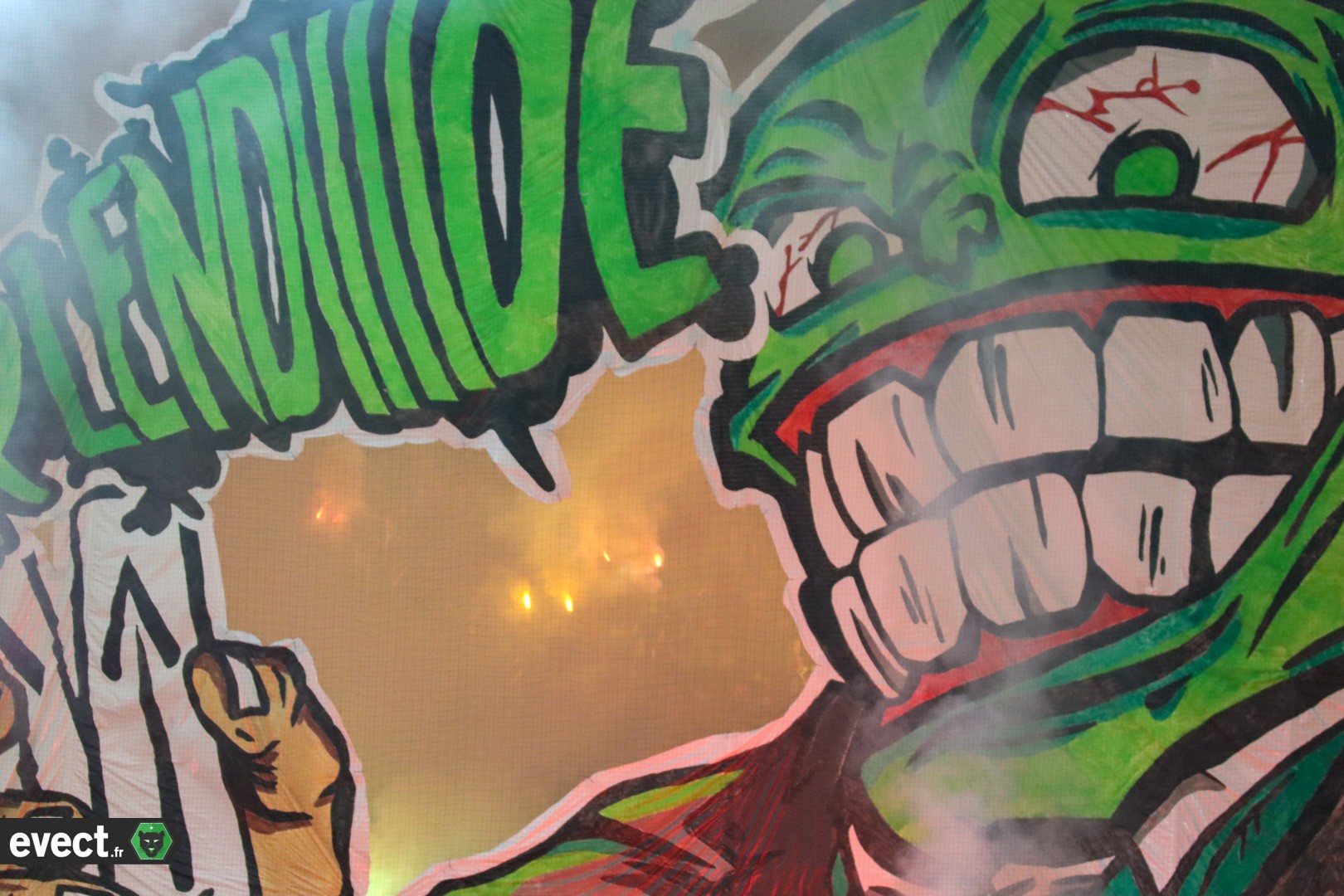 ASSE - Un Kop Sud SPLENDIIIIDE face à Laval #ASSE