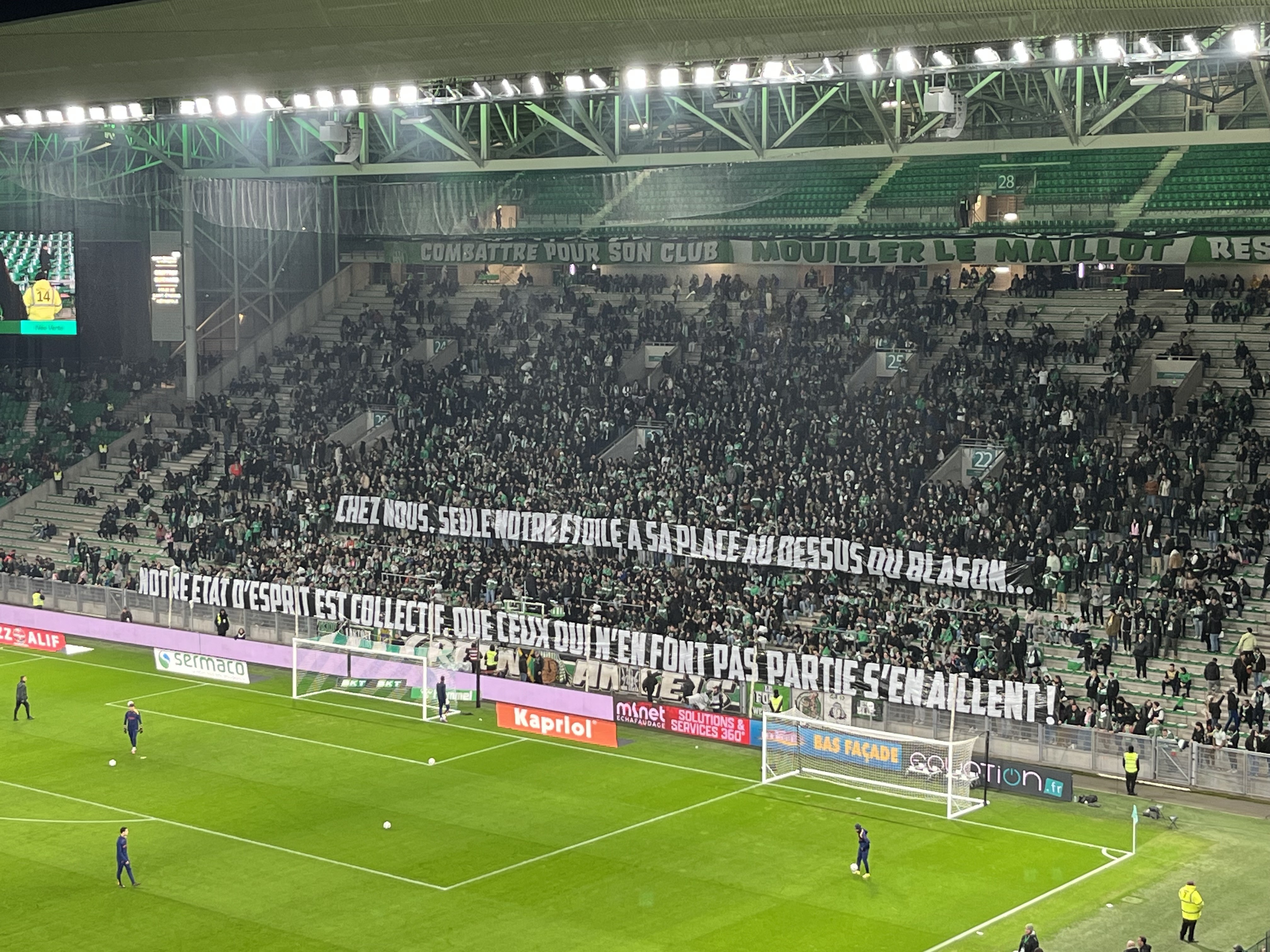 ASSE - Montanier réagit aux banderoles des supporters #ASSE