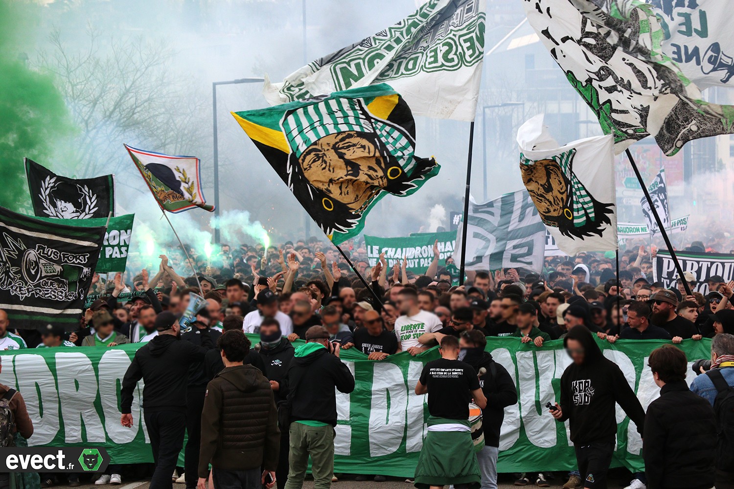 Derrière les Magic et les Green, il y avait tout Sainté #ASSE