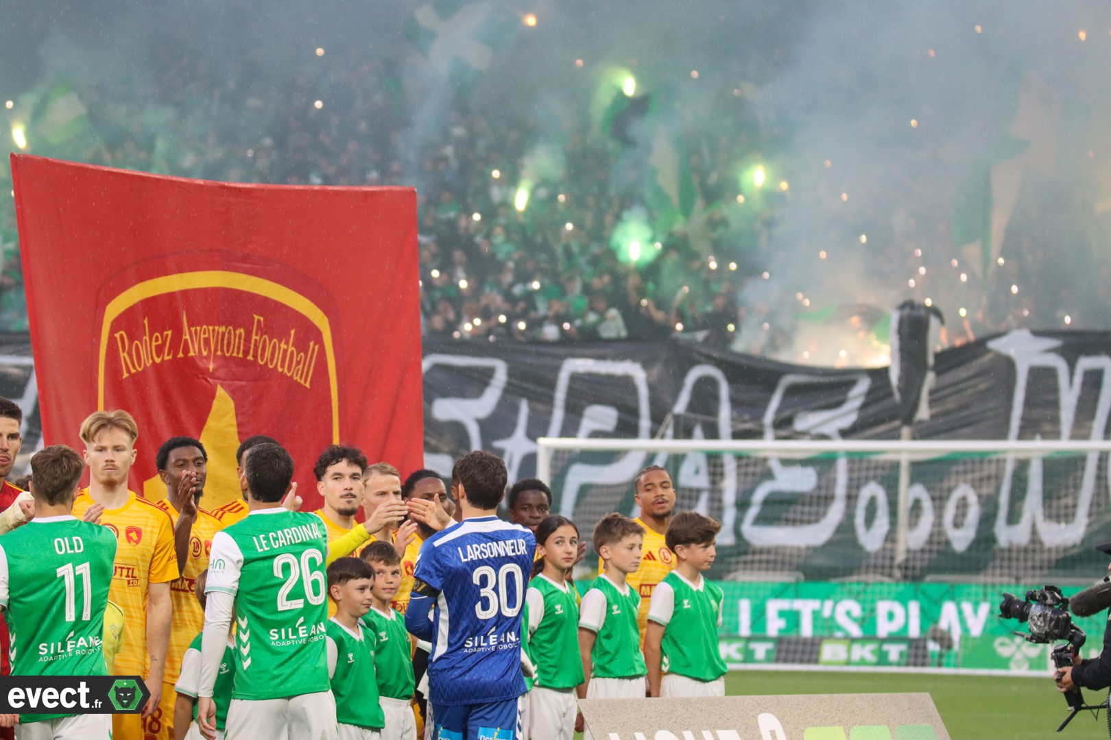 Ligue 2 - Quelques choix et une absence dans le groupe de Rodez #ASSE