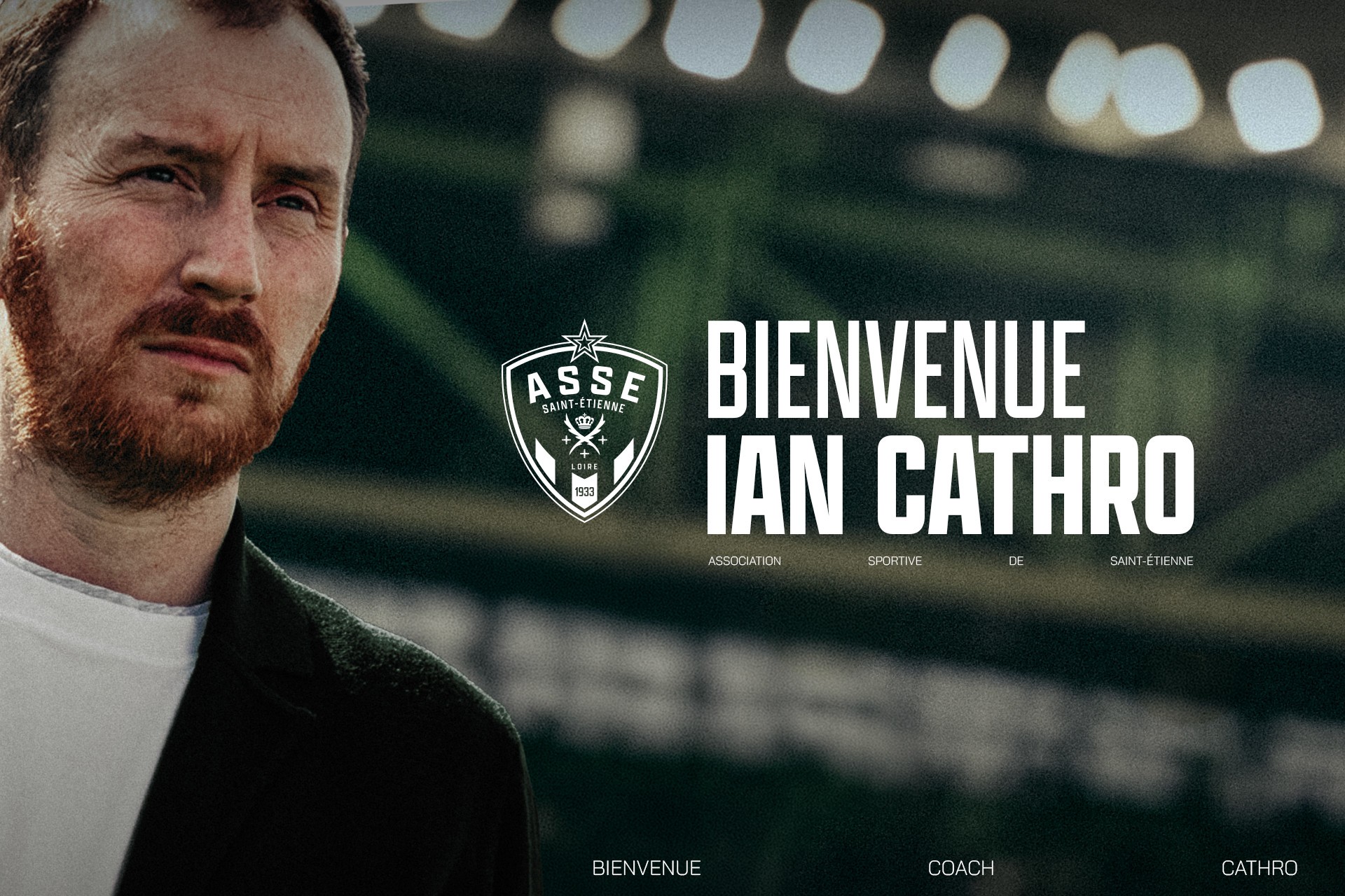 ✅ Ligue 2 : Officiel, Ian Cathro est le nouvel entraineur de l'ASSE #ASSE