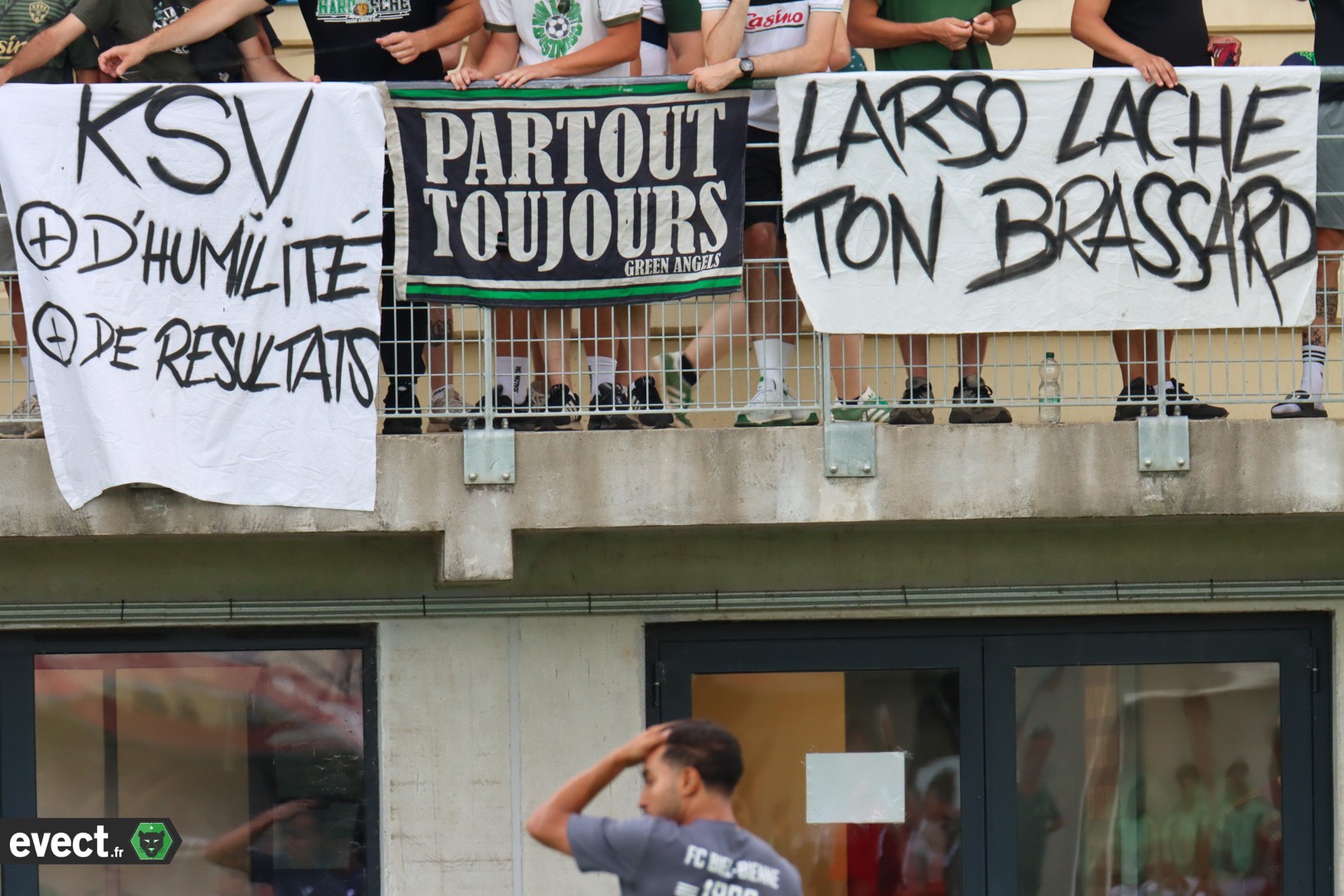 ASSE - Présents hier, les GA92 avaient des messages à faire passer #ASSE