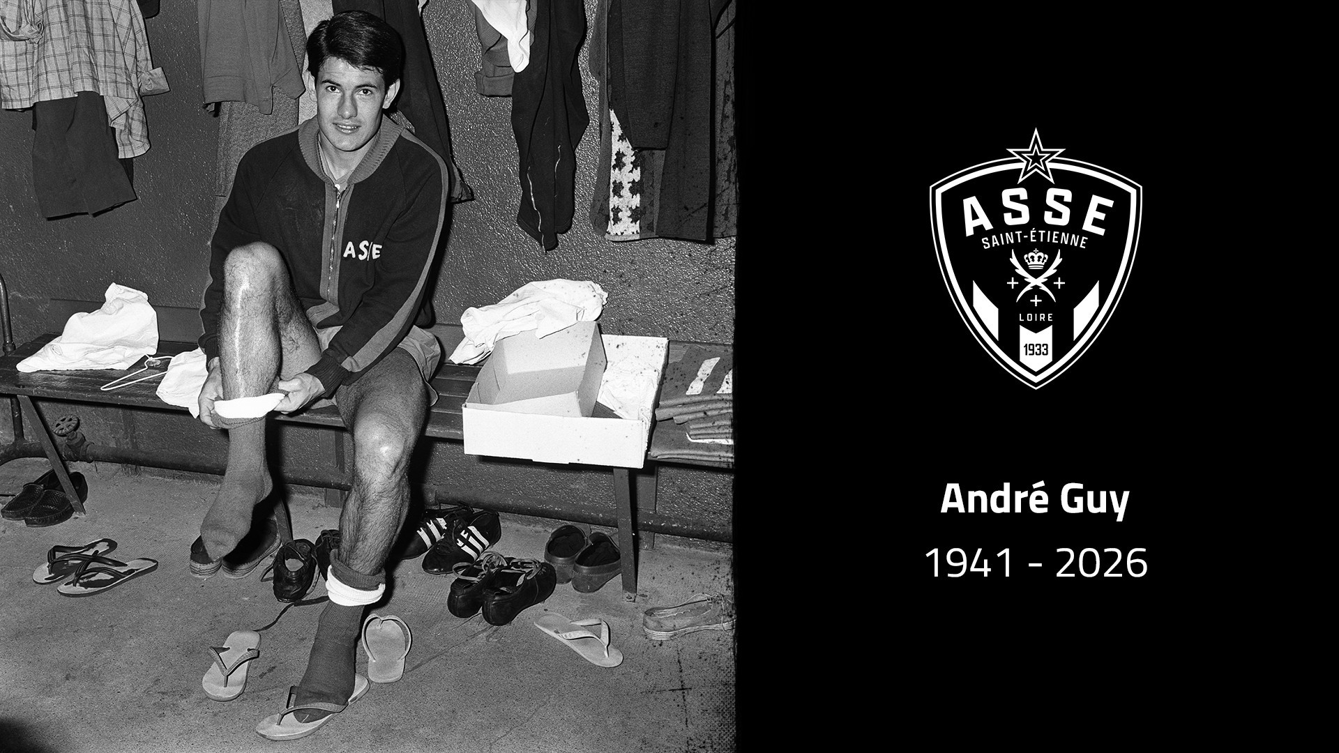 L'ASSE rend hommage à André Guy #ASSE