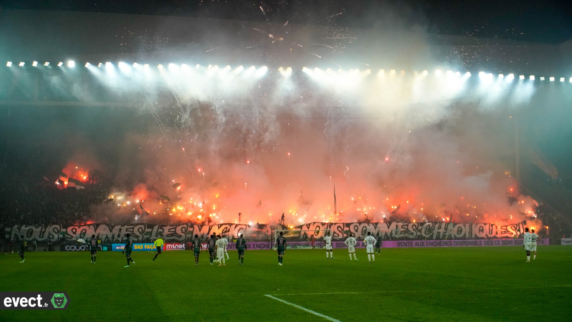 L'ASSE n'a pas apprécié le feu d'artifice et lance une enquête #ASSE