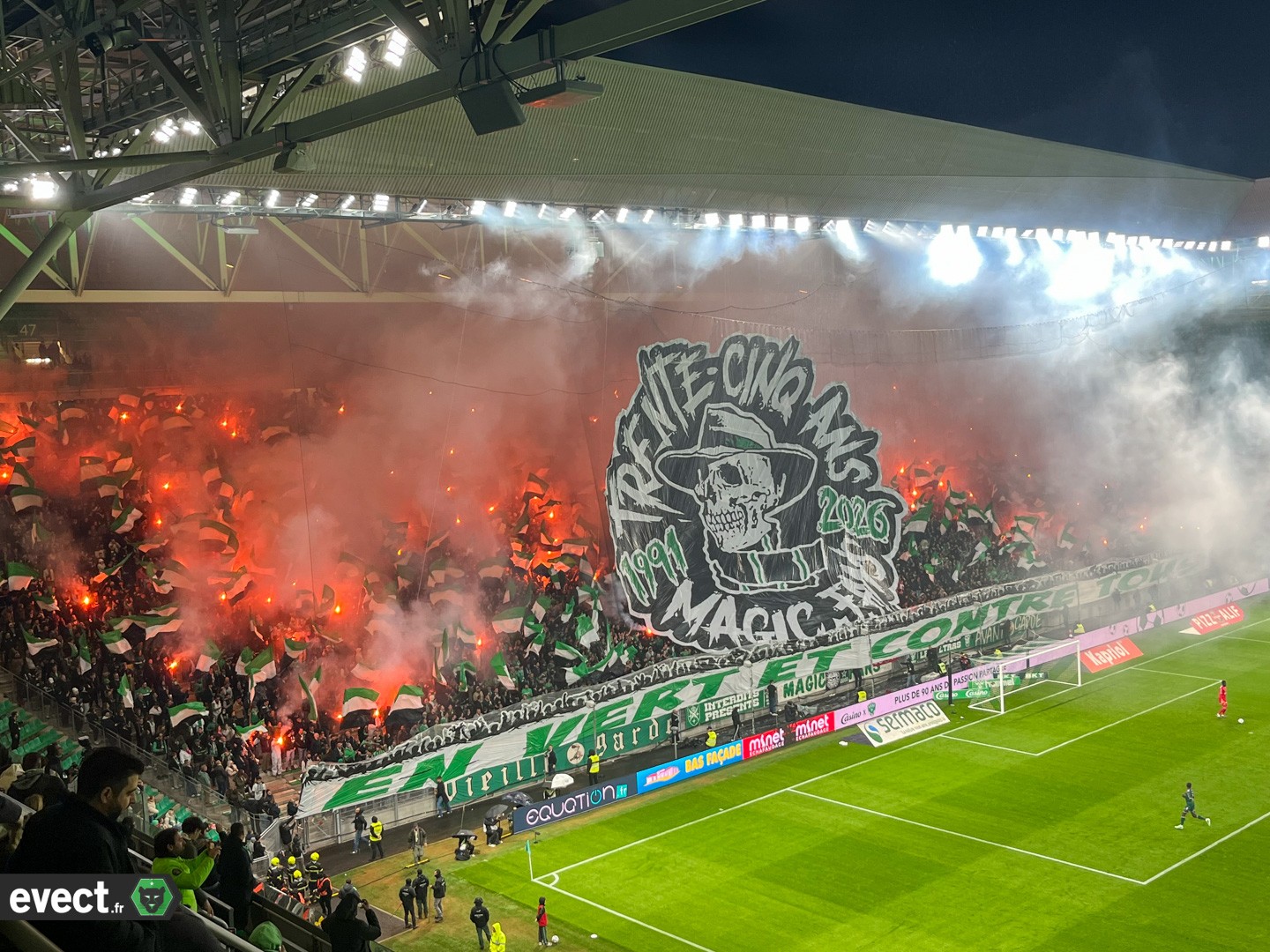 Un Chaudron des grands soirs et 35 bougies pour les Magic Fans #ASSE
