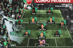 La compo' probable de l'ASSE pour affronter Valenciennes 