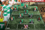Ligue 2 - La composition probable de l'ASSE pour affronter Laval