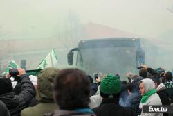 OL - ASSE : Rassemblement pour le départ des joueurs - Photothèque