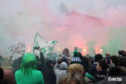 OL - ASSE : Rassemblement pour le départ des joueurs - Photothèque