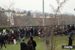 OL - ASSE : Rassemblement pour le départ des joueurs - Photothèque