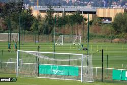 Entrainement des Verts avant Clermont - Photothèque