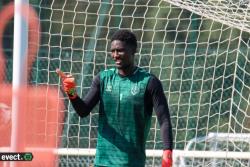 Entrainement des Verts avant Clermont - Photothèque