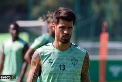 Entrainement des Verts avant Clermont - Photothèque
