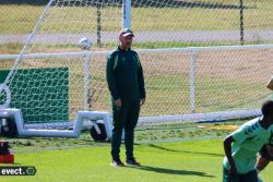 Entrainement des Verts avant Clermont - Photothèque