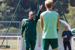 Entrainement des Verts avant Clermont - Photothèque