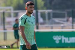 Entrainement des Verts avant Clermont - Photothèque
