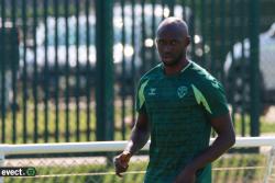 Entrainement des Verts avant Clermont - Photothèque