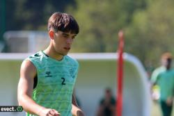 Entrainement des Verts avant Clermont - Photothèque