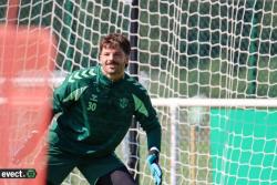 Entrainement des Verts avant Clermont - Photothèque