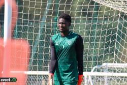 Entrainement des Verts avant Clermont - Photothèque
