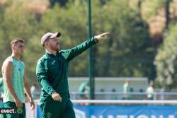 Entrainement des Verts avant Clermont - Photothèque