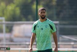 Entrainement des Verts avant Clermont - Photothèque