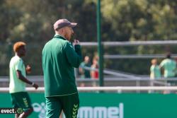 Entrainement des Verts avant Clermont - Photothèque