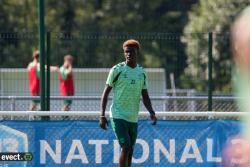 Entrainement des Verts avant Clermont - Photothèque