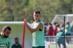 Entrainement des Verts avant Clermont - Photothèque
