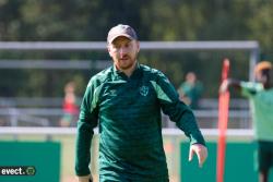 Entrainement des Verts avant Clermont - Photothèque