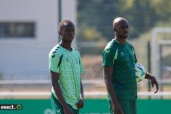 Entrainement des Verts avant Clermont - Photothèque