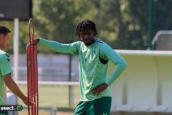 Entrainement des Verts avant Clermont - Photothèque