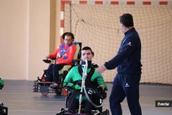 Foot fauteuil : premier match de l'histoire (ASSE 2-3 Grenoble) - Photothèque