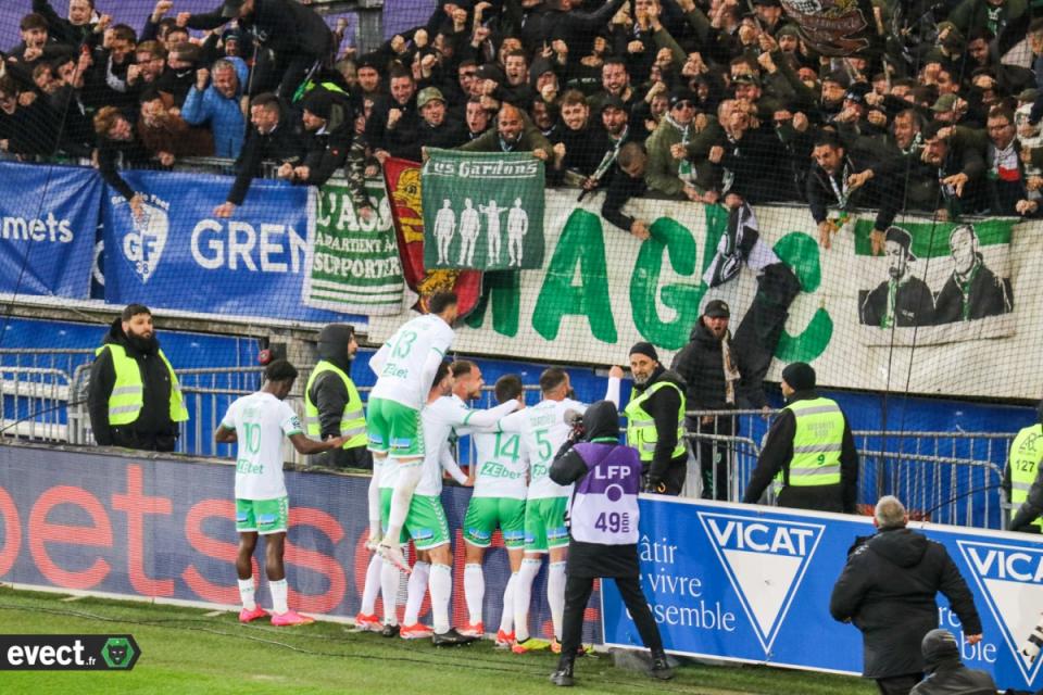 L'ASSE a pris ses aises au Stade des Alpes face à Grenoble