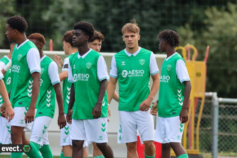 Les U19 Nationaux sauvent le week-end de la formation de l'ASSE