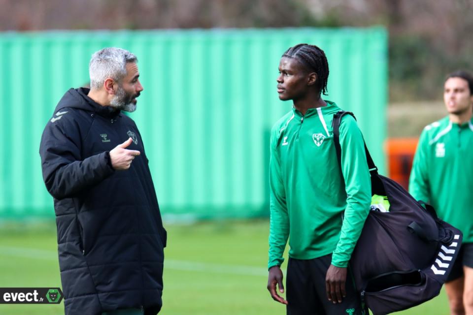 ASSE - Perrin évoque les cas Pedro, Eymard, El Jamali et Gadegbeku