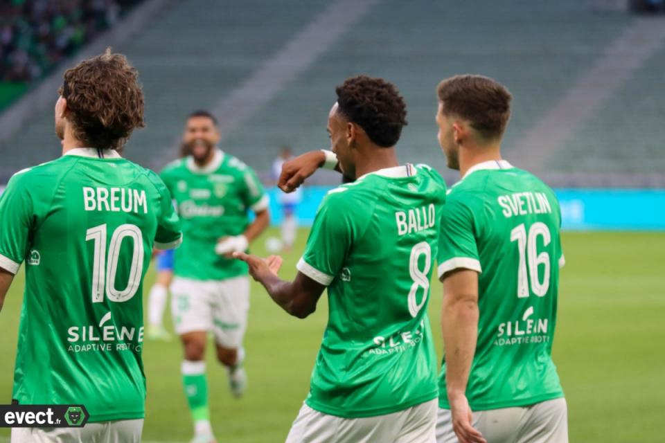 Le festival offensif de l'ASSE en vidéo