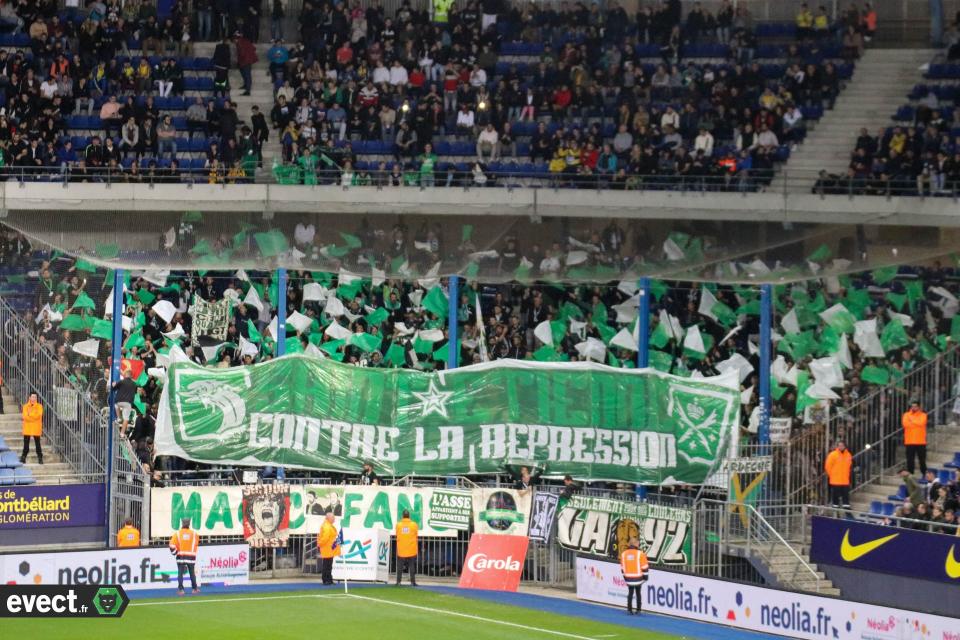 🔥 Aux quatre coins de l'hexagone cette saison, l'ASSE a joué à 12