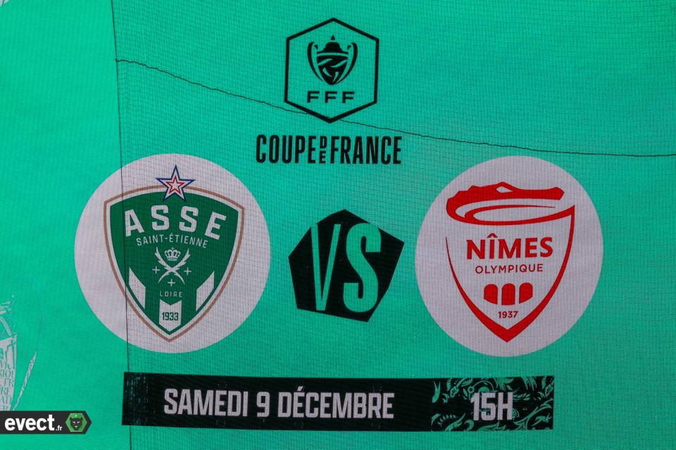 CDF - Une chance sur deux de passer pour l'ASSE face à Nîmes ? 
