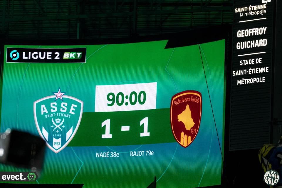 Ligue 2 - Rodez ira à Geoffroy-Guichard pour affronter l'ASSE