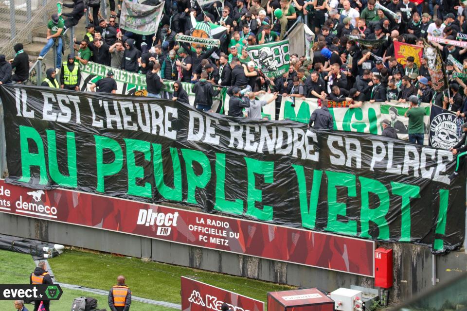 Ministre de l'Intérieur et Préfet privent l'ASSE de ses supporters
