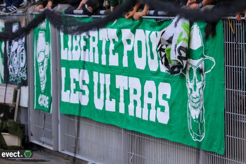Les supporters de l'ASSE parmi les plus restreints de France