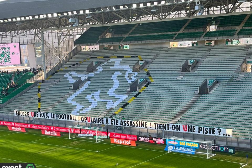 ASSE - Sans les Kops, une faible affluence attendue face à Clermont